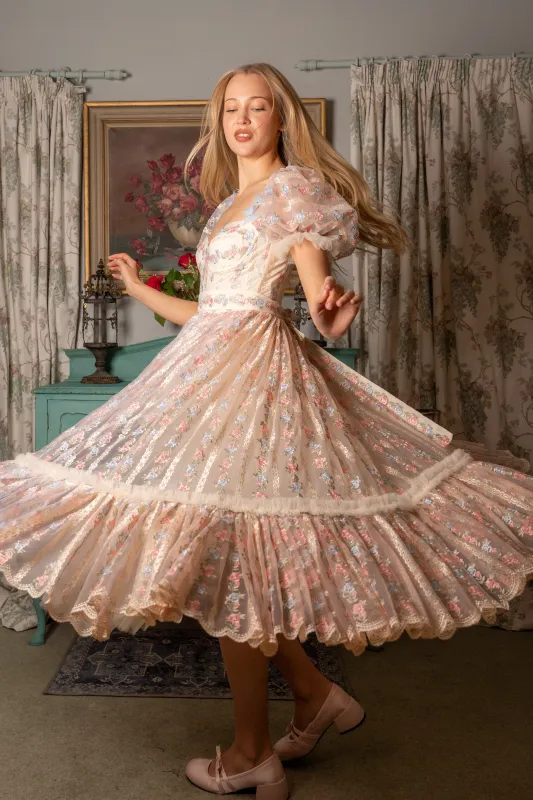 Everbloom Flutter Midi Dress sold by fairy tong