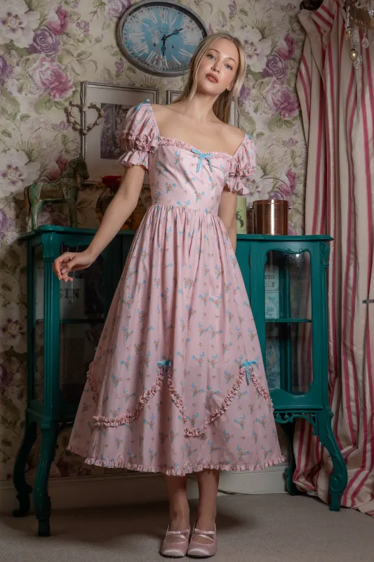 Velvet Flutter Midi Dress sold by fairy tong