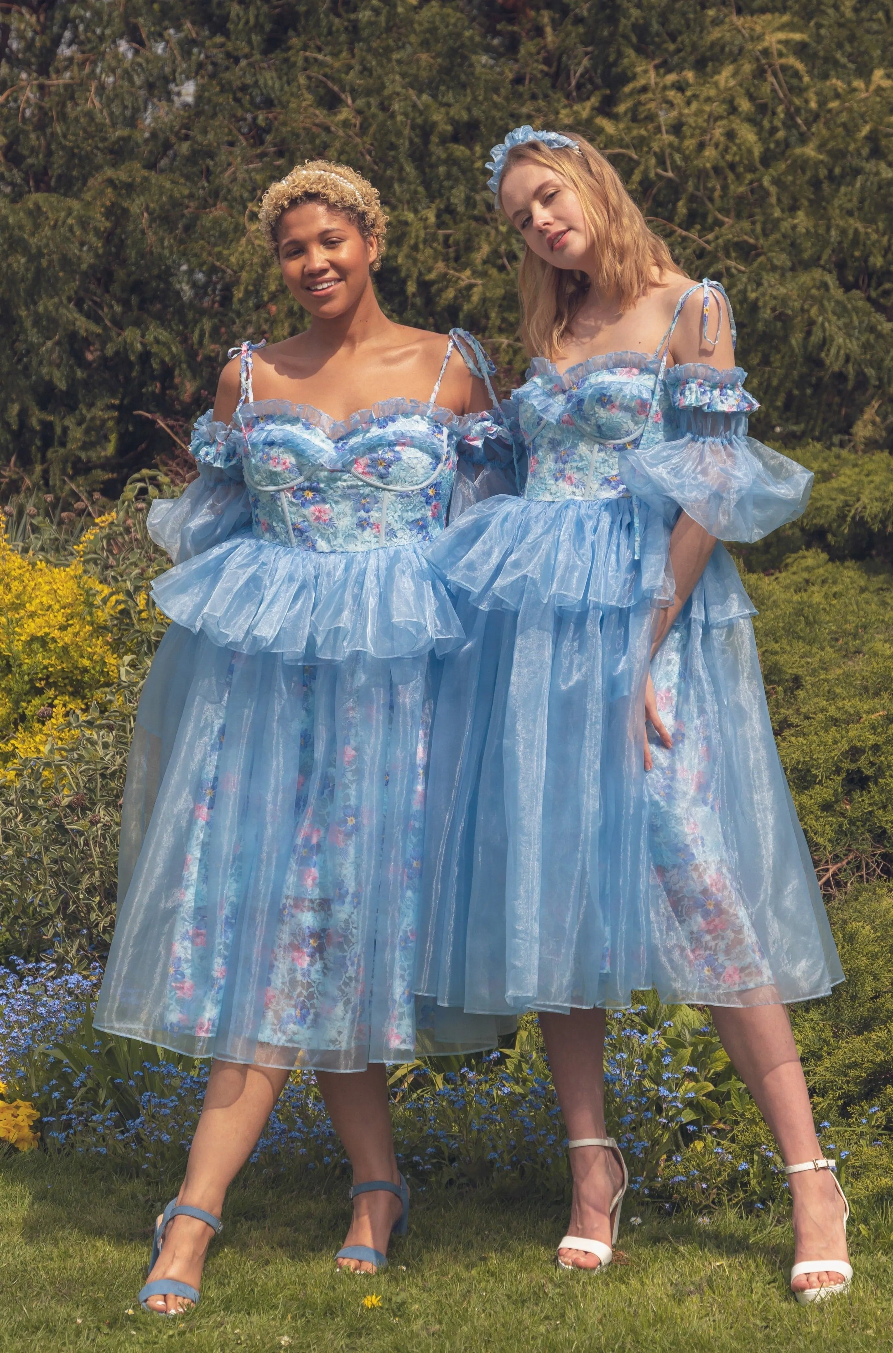 Wildflower Sea Midi Dress sold by fairy tong product image thumbnail 2