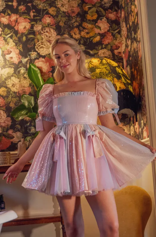 Rainbowland Sequin Mini Dress sold by fairy tong