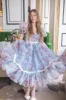 Blue Magic Fairy Soirée Midi Dress sold by fairy tong
