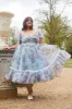 Blue Magic Fairy Soirée Midi Dress sold by fairy tong