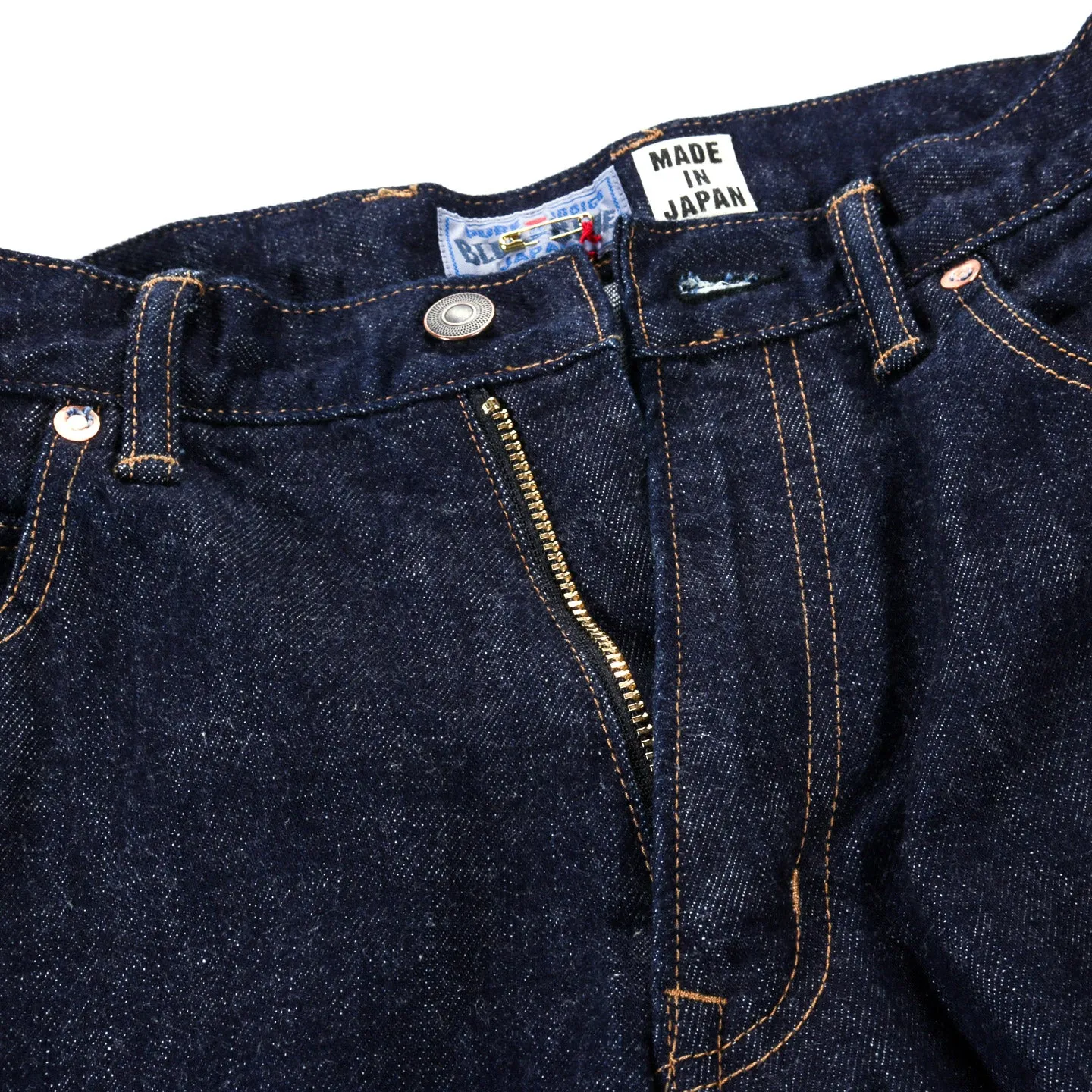 BLUE BLUE JAPAN SELVEDGE DENIM STRAIGHT LEG JEANS ONE WASH sold by Today Clothing product image thumbnail 5