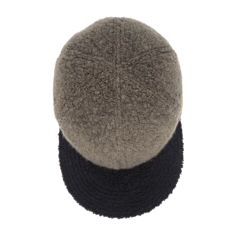 LAST ONE Main Line Classic 6 Panel Cap // Boa Fleece (SM / ML) sold by Found Feather