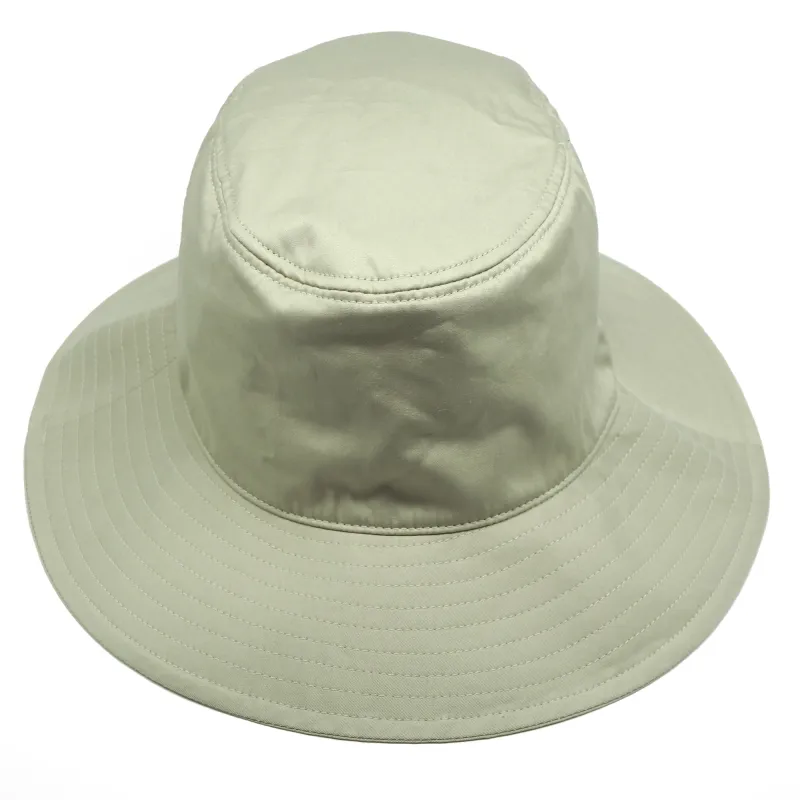 LAST ONE - Regular Line Sun Trek Hat // Combed Chino - Beige sold by Found Feather