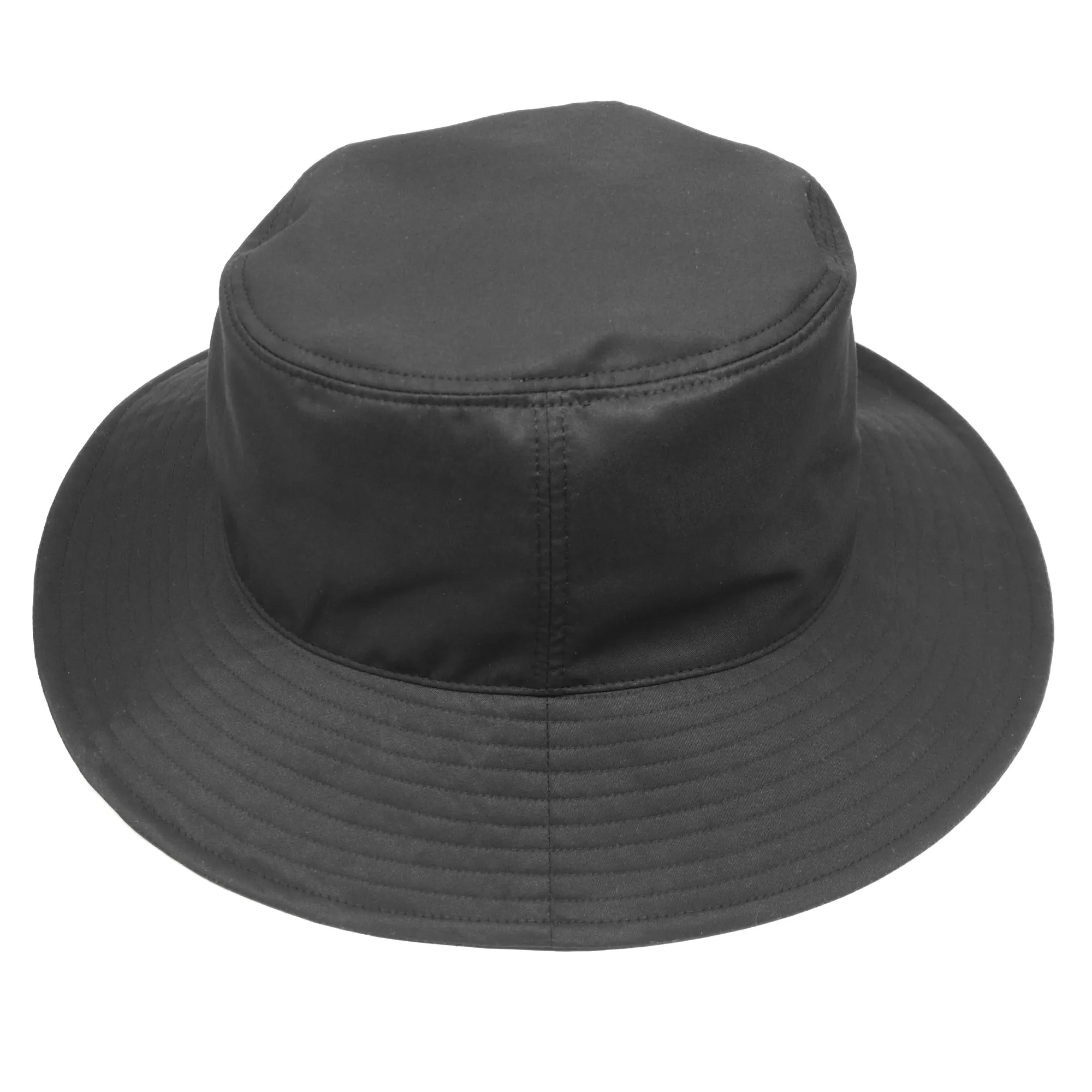 Regular Line Sun Trek Hat // Combed Chino - Black sold by Found Feather product image thumbnail 2