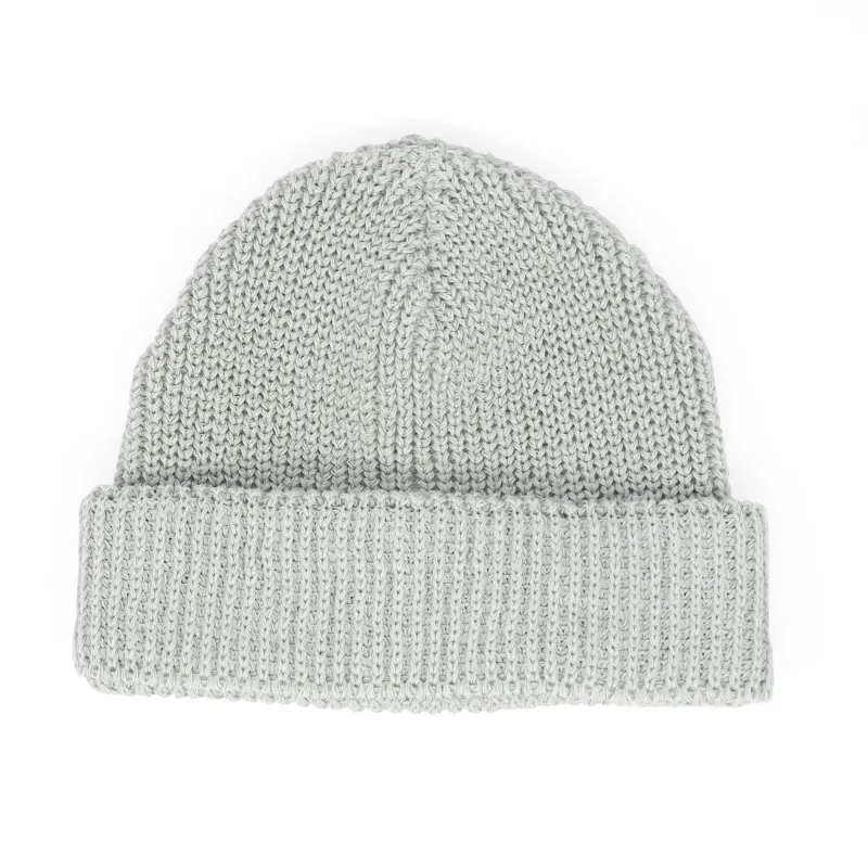 RESTOCKED - Knit Line Watch Cap // Cotton, Linen - Stone sold by Found Feather