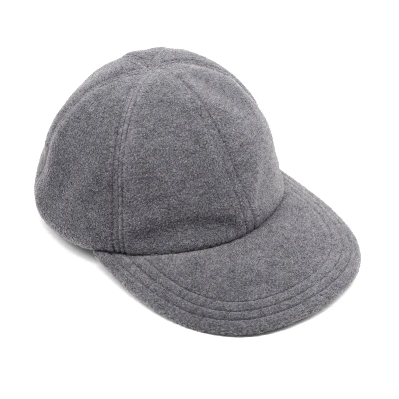 LAST ONE - Classic 6 Panel Cap // Polar Fleece - Charcoal Grey SM made by Found Feather