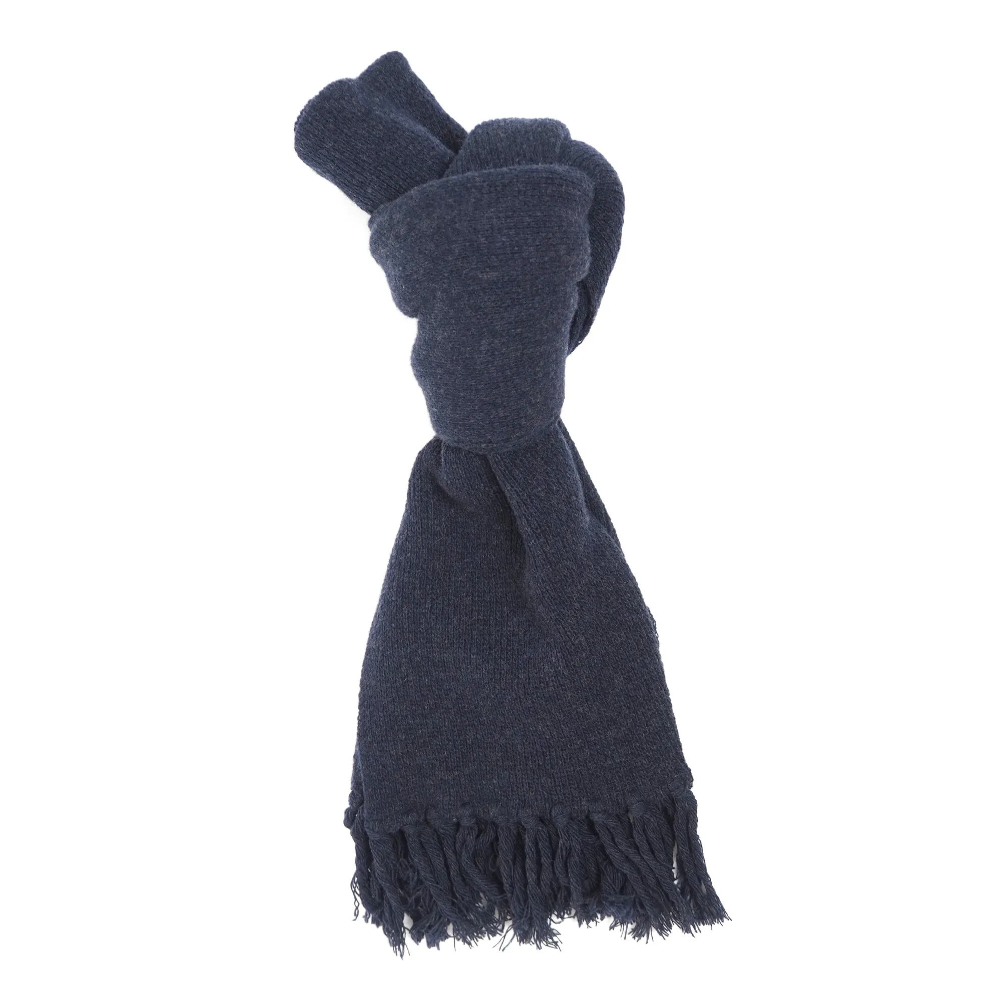 LAST ONE Knit Line Lambswool Scarf // Lambswool blend sold by Found Feather