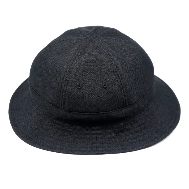 LAST ONE - Regular Line Safari Hat // Kimono Rip Stop - Black sold by Found Feather