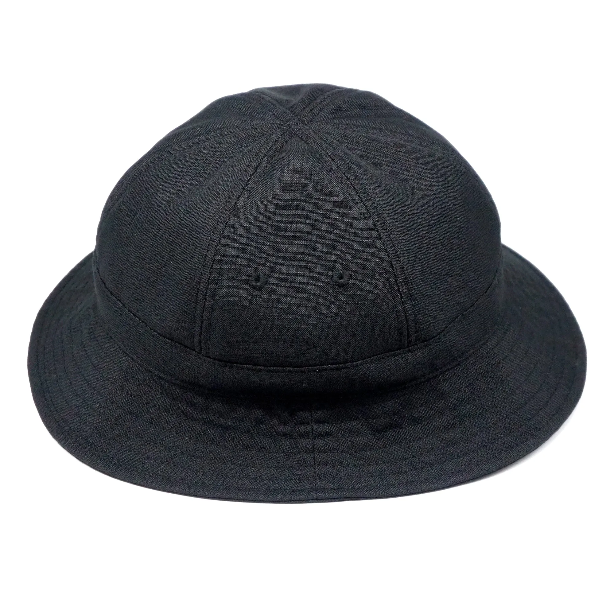 LAST ONE - Regular Line Safari Hat // Kimono Rip Stop - Black sold by Found Feather