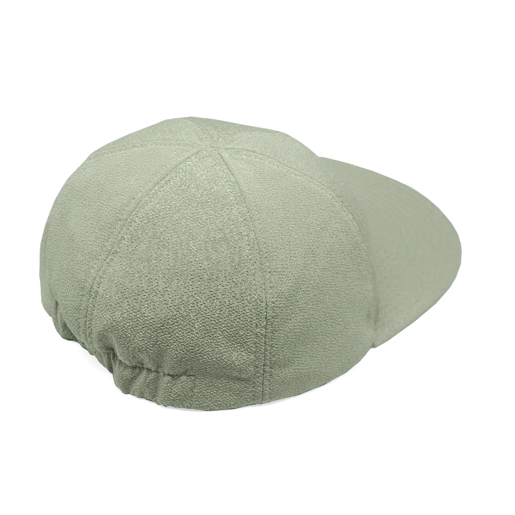 RESTOCKED - Main Line Classic 6 Panel Cap // Crepe Kimono Fabric - Beige sold by Found Feather product image thumbnail 4