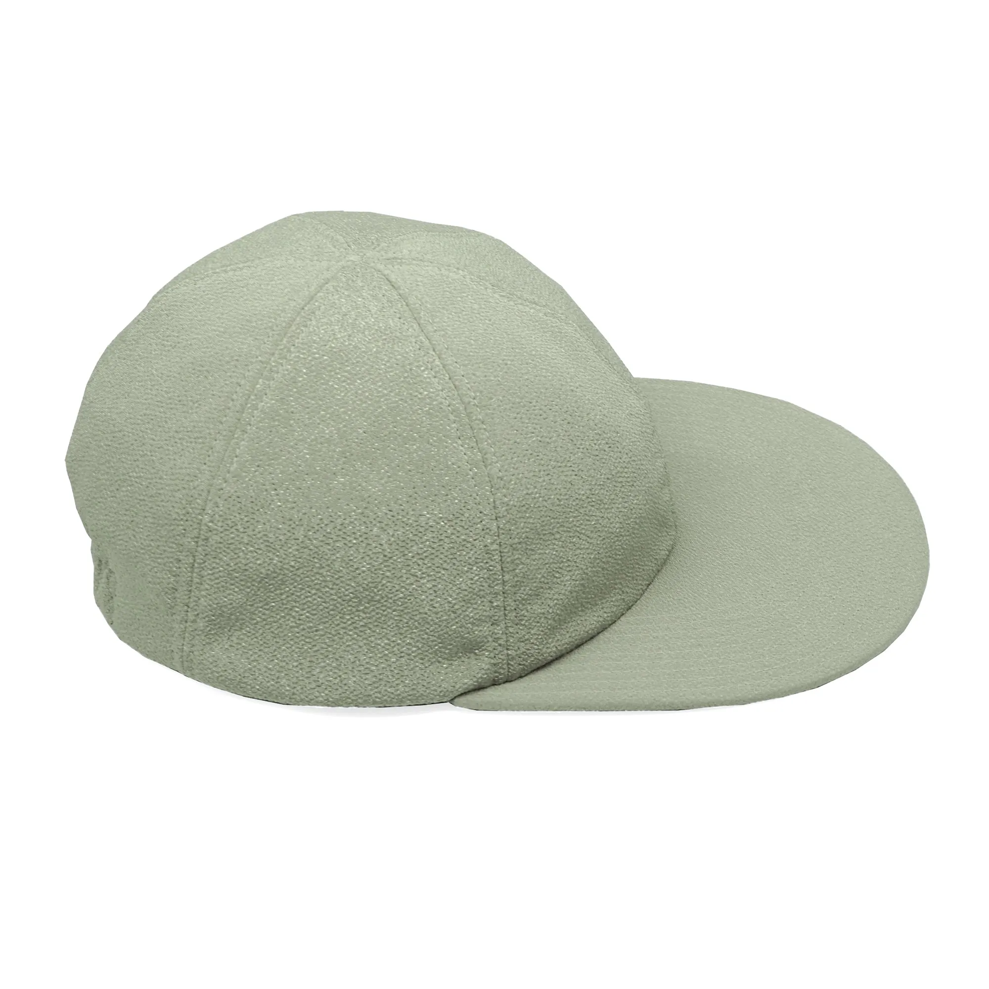 RESTOCKED - Main Line Classic 6 Panel Cap // Crepe Kimono Fabric - Beige sold by Found Feather product image thumbnail 3