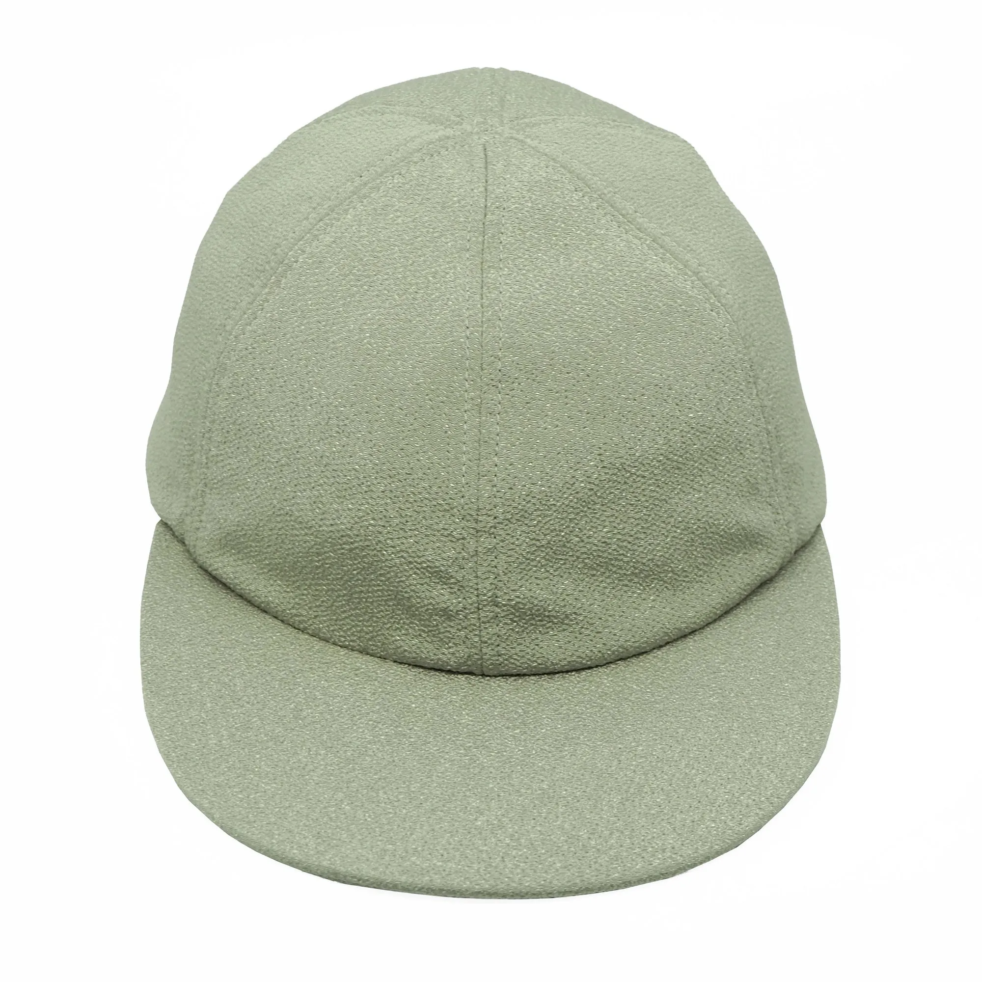 RESTOCKED - Main Line Classic 6 Panel Cap // Crepe Kimono Fabric - Beige sold by Found Feather product image thumbnail 2