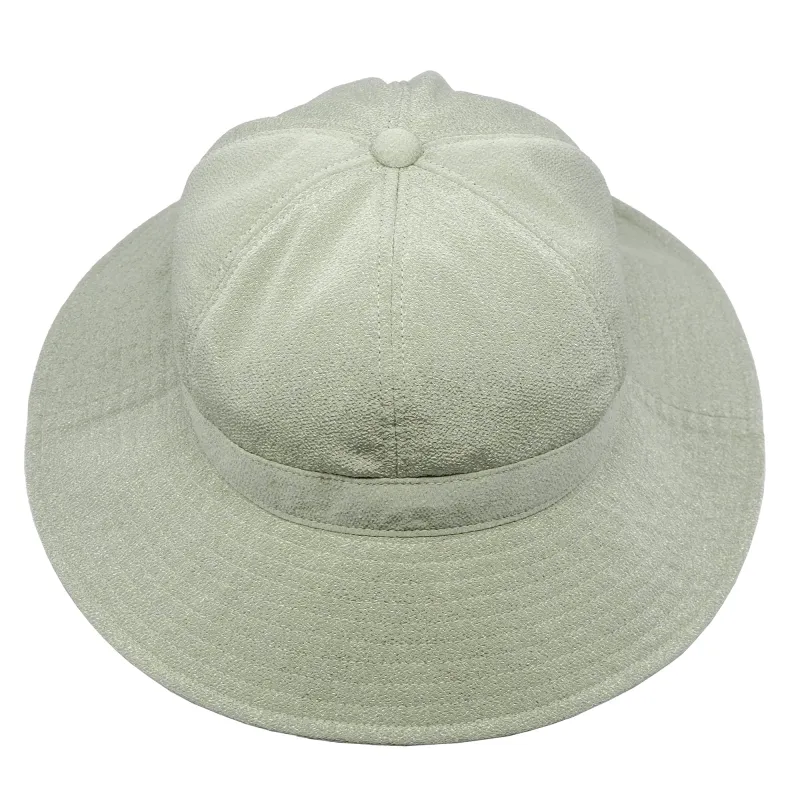 Main Line Explorer Hat // Crepe Kimono Fabric - Beige made by Found Feather