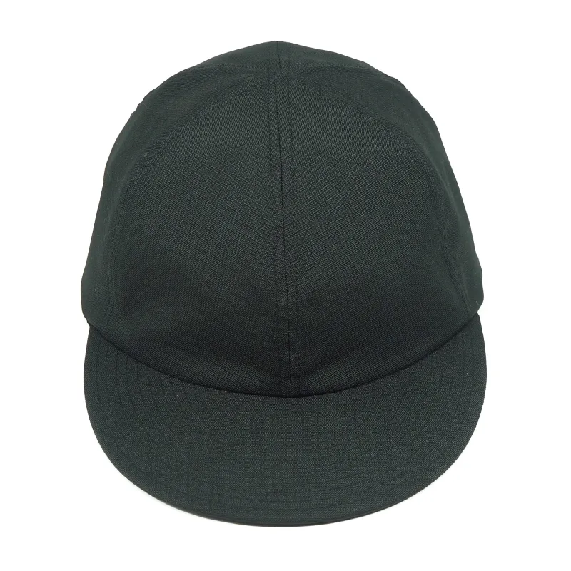 Regular Line Mechanic Cap // Kimono Rip Stop - Black made by Found Feather