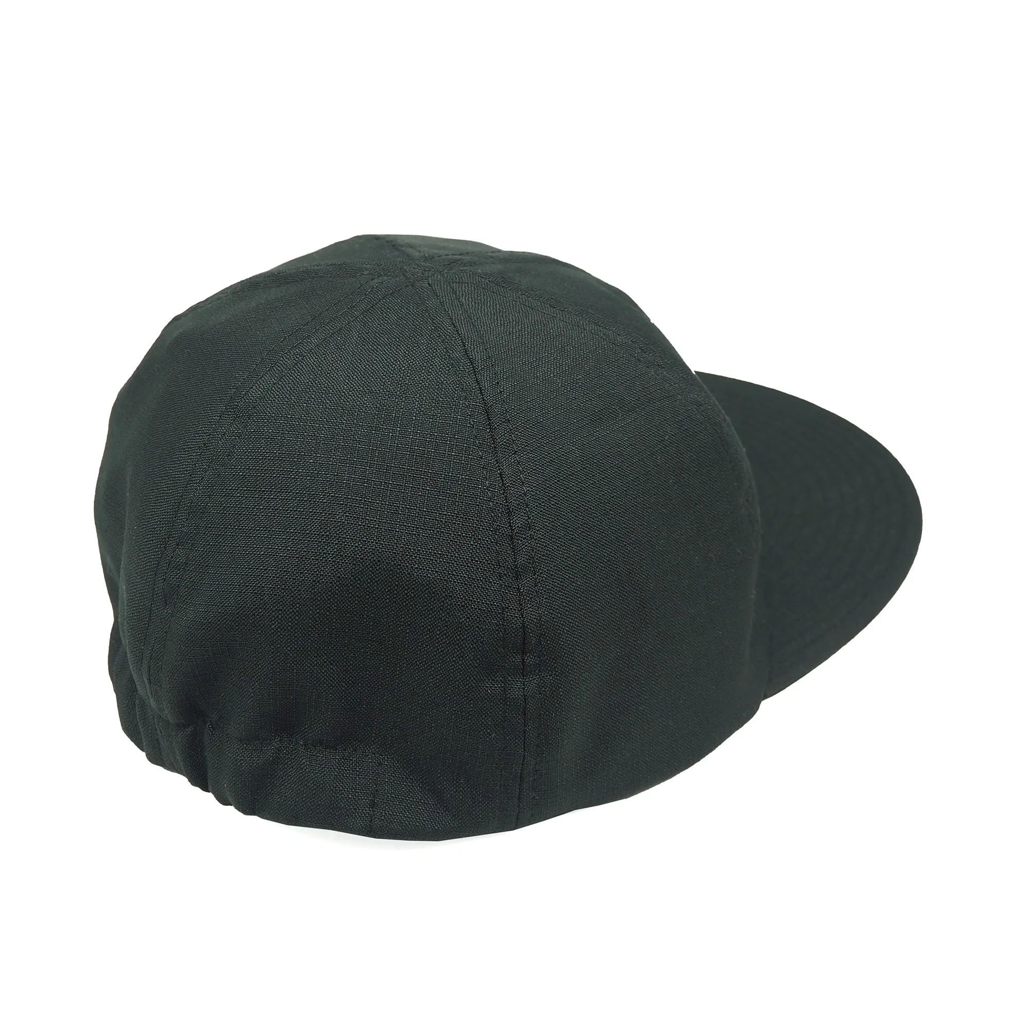 Regular Line Mechanic Cap // Kimono Rip Stop - Black sold by Found Feather product image thumbnail 4