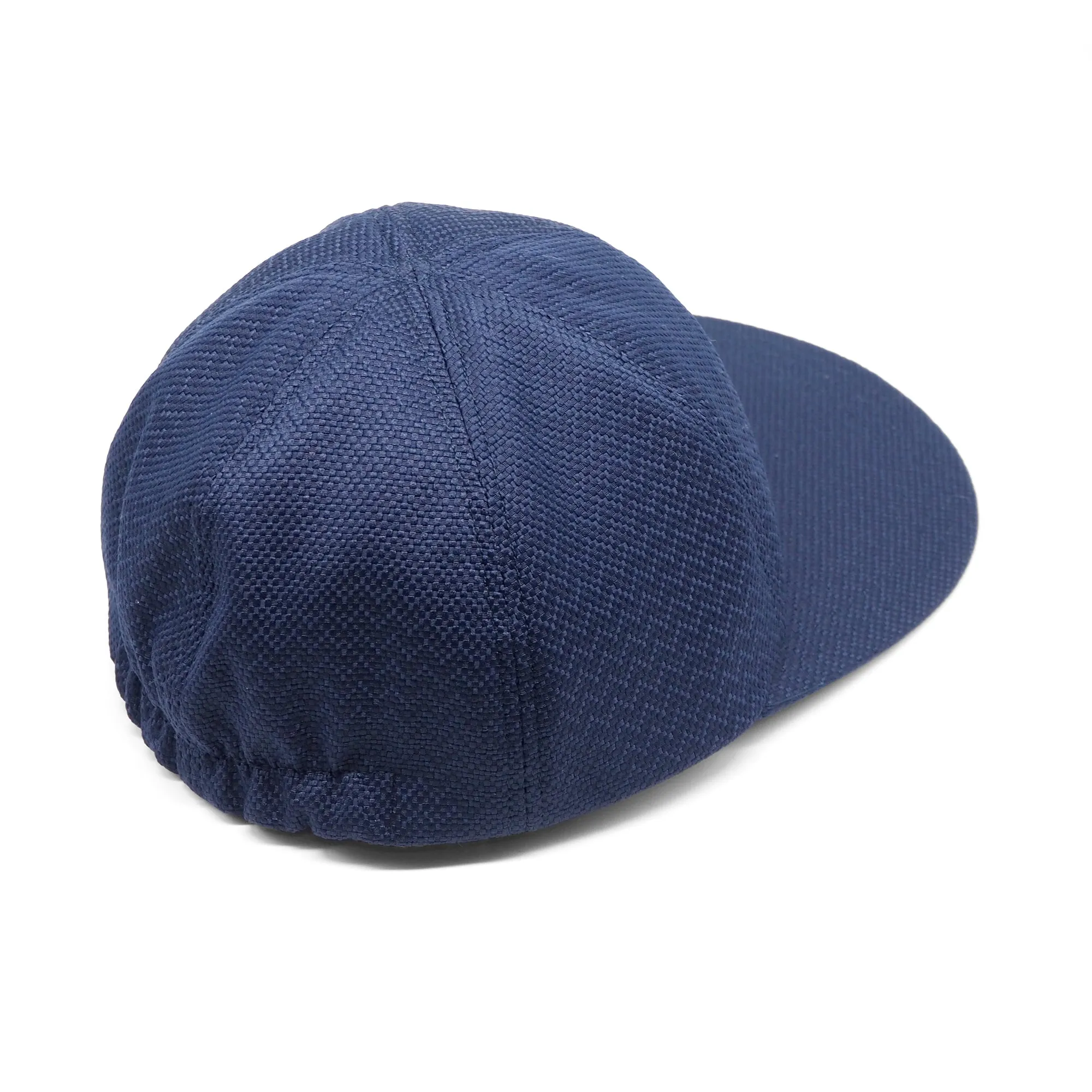 LAST ONE - Classic 6 Panel Cap // Sazanami (Hakama Fabric) - Blue ML sold by Found Feather product image thumbnail 3