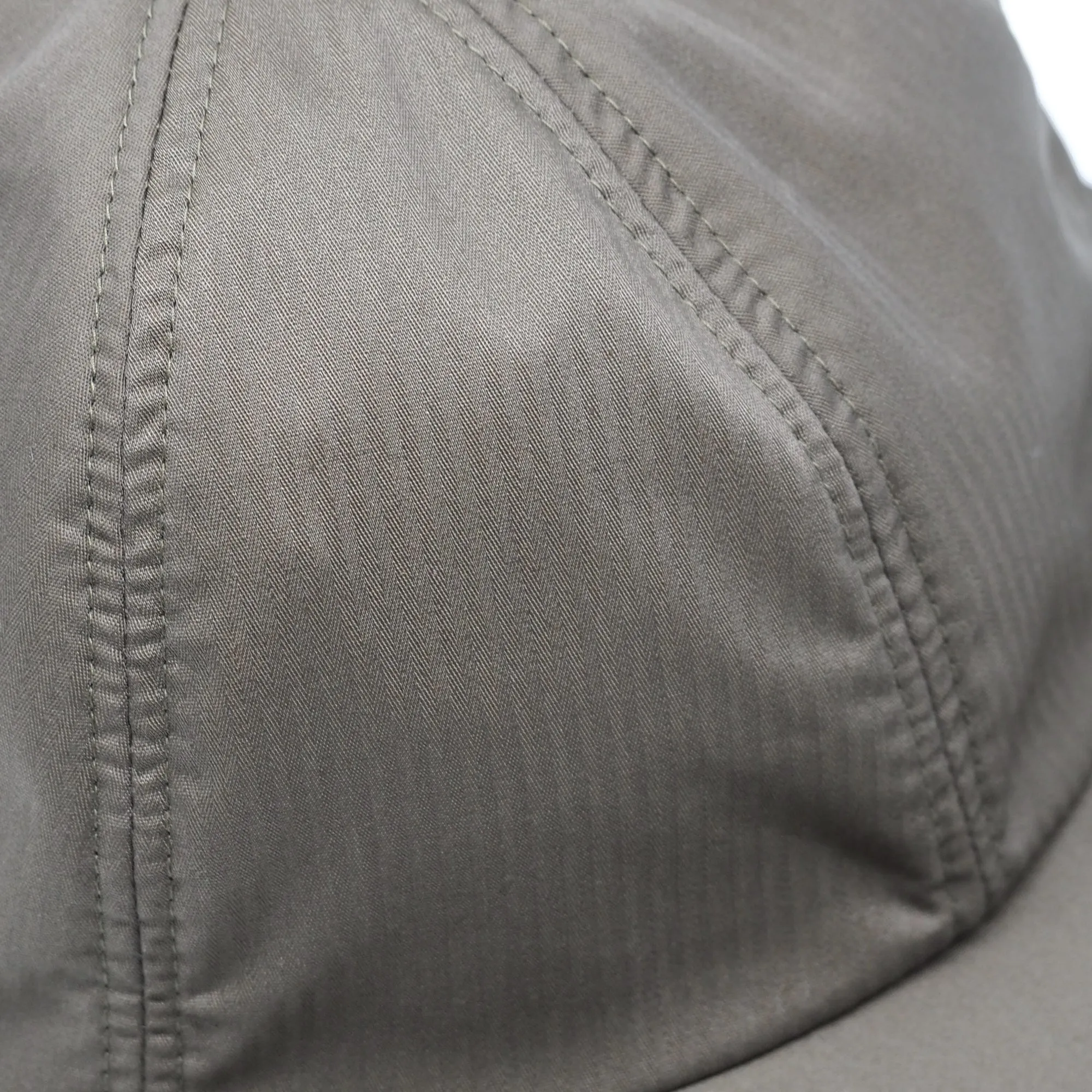 LAST ONE - Classic 6 Panel Cap // Herringbone (CoolMAX) - Olive SM sold by Found Feather product image thumbnail 4