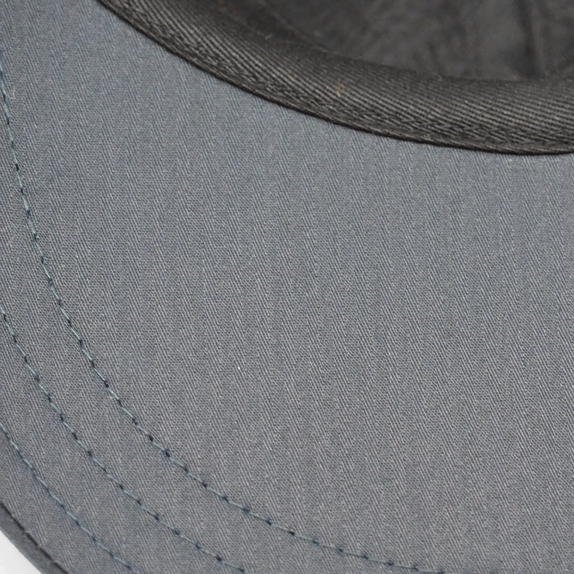 LAST ONE - Classic 6 Panel Cap // Herringbone (CoolMAX) - Navy ML sold by Found Feather product image thumbnail 5