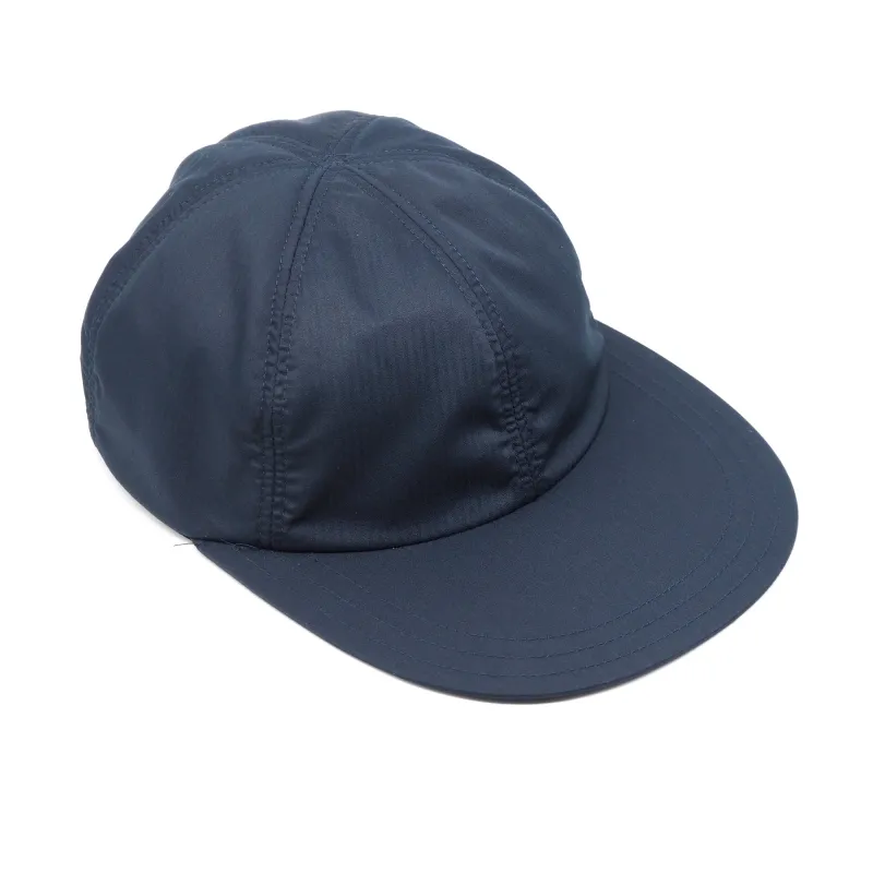 LAST ONE - Classic 6 Panel Cap // Herringbone (CoolMAX) - Navy ML made by Found Feather