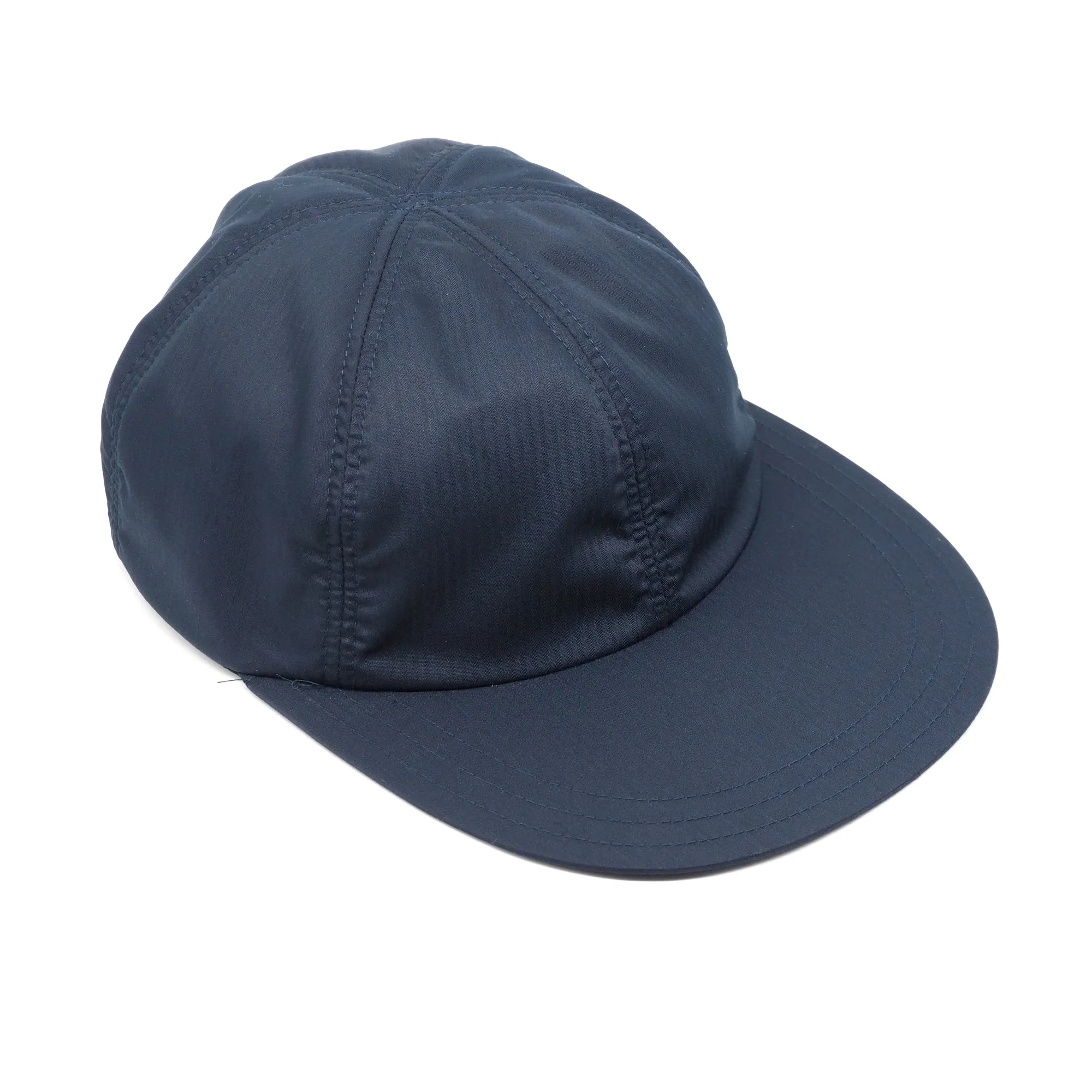 LAST ONE - Classic 6 Panel Cap // Herringbone (CoolMAX) - Navy ML sold by Found Feather