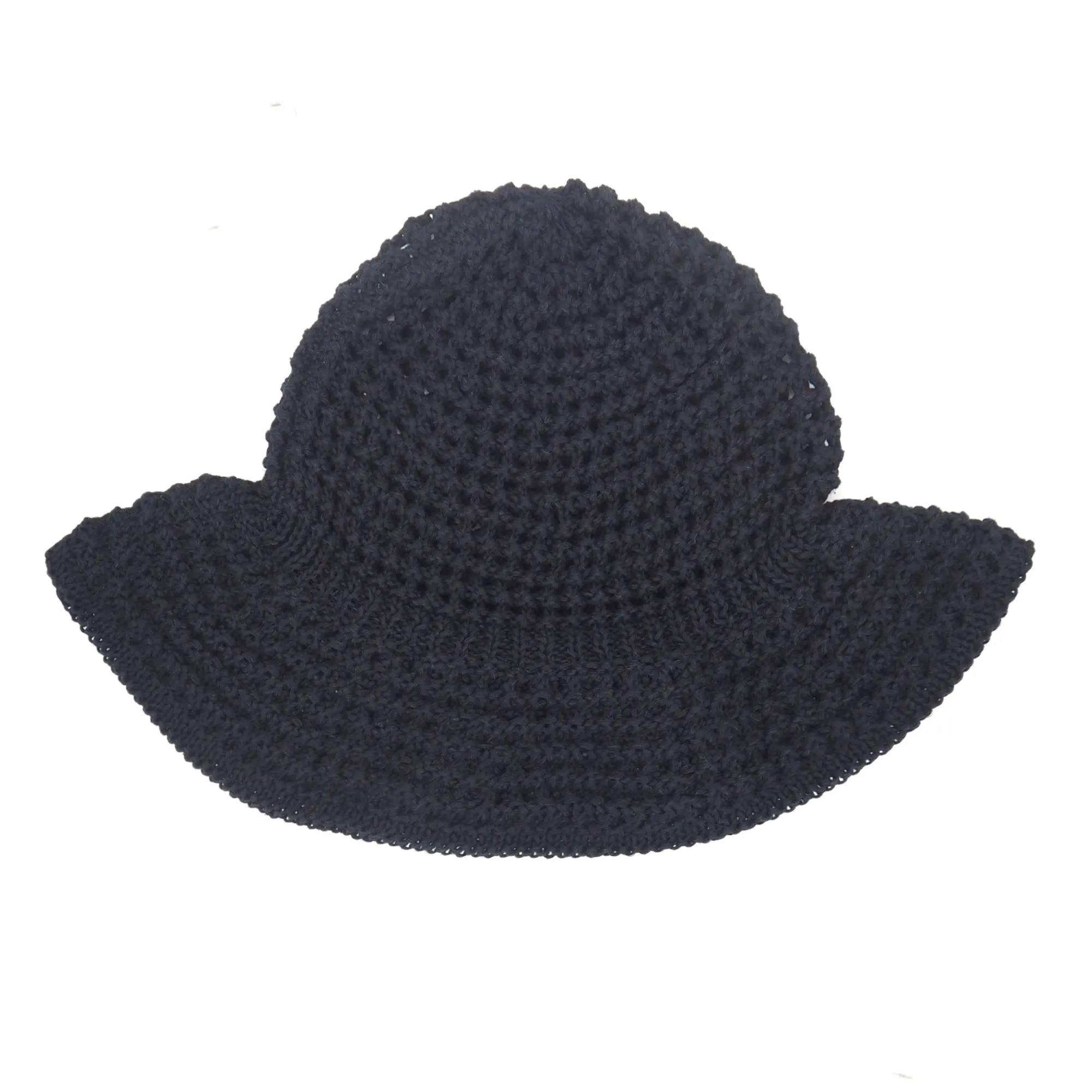 NEW Knit Safari Hat // Cotton, linen, ramie (OS - 2 colors) sold by Found Feather product image thumbnail 2