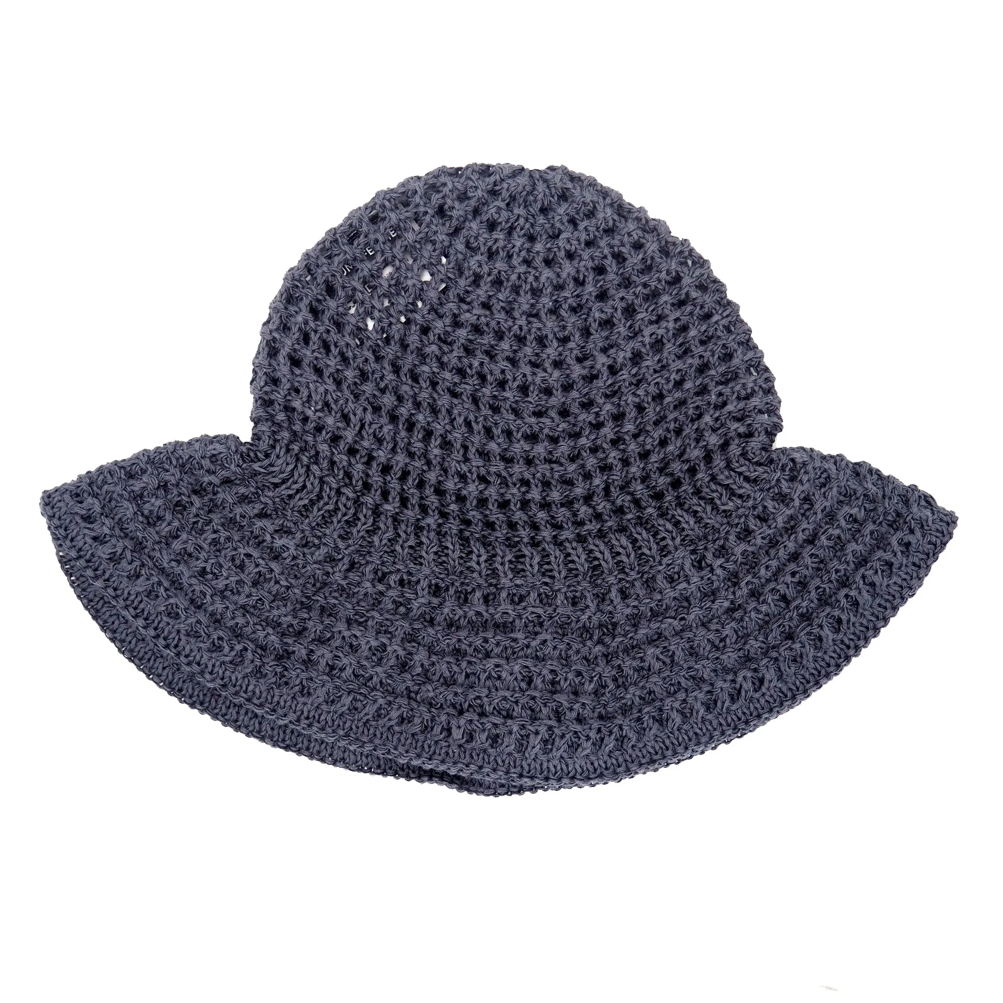 NEW Knit Safari Hat // Cotton, linen, ramie (OS - 2 colors) sold by Found Feather