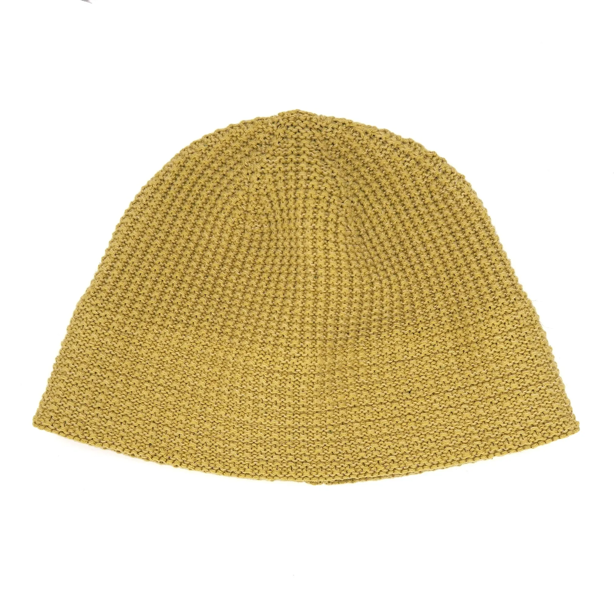 LAST ONE Knit Bucket Hat // Cotton, linen, ramie (OS) sold by Found Feather product image thumbnail 3