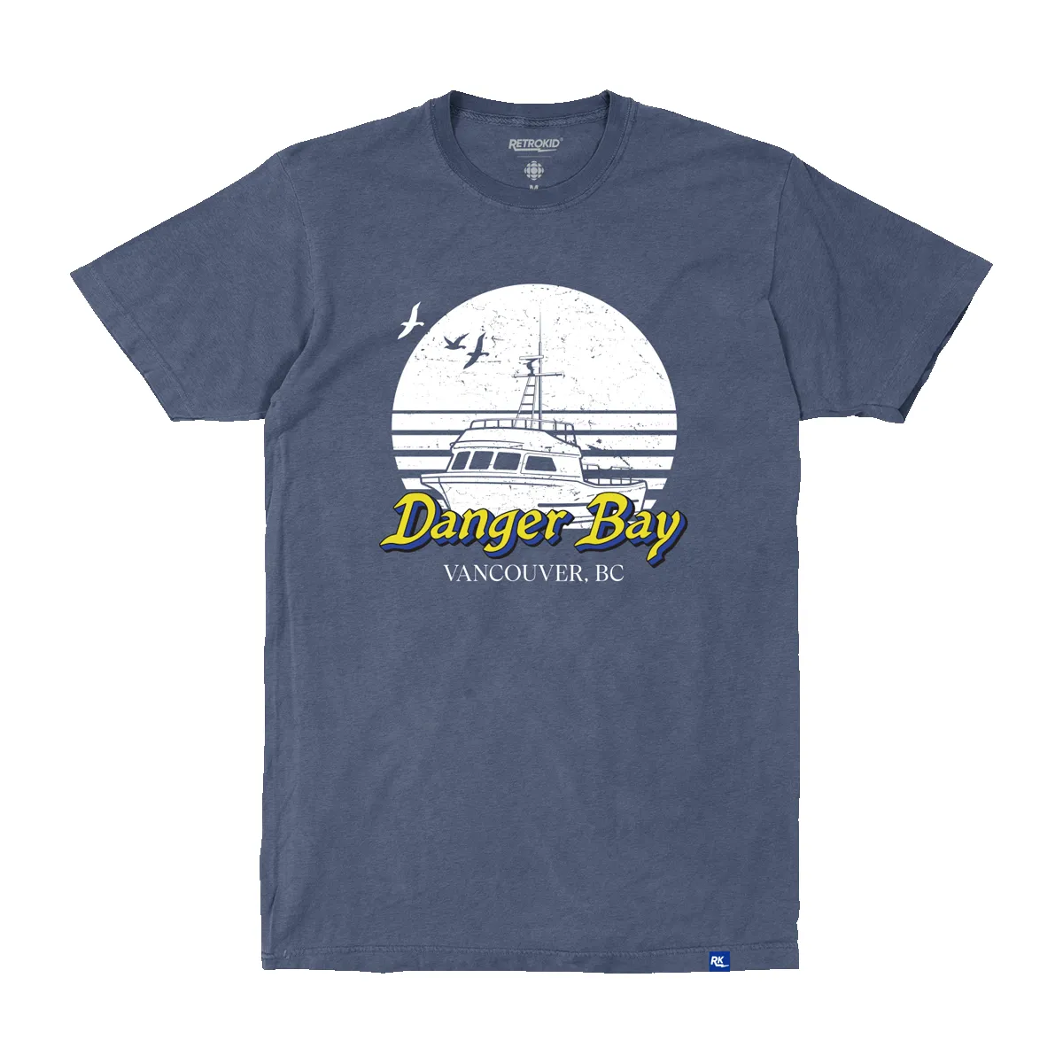 CBC Danger Bay T-shirt - Vintage Navy sold by RetroKid