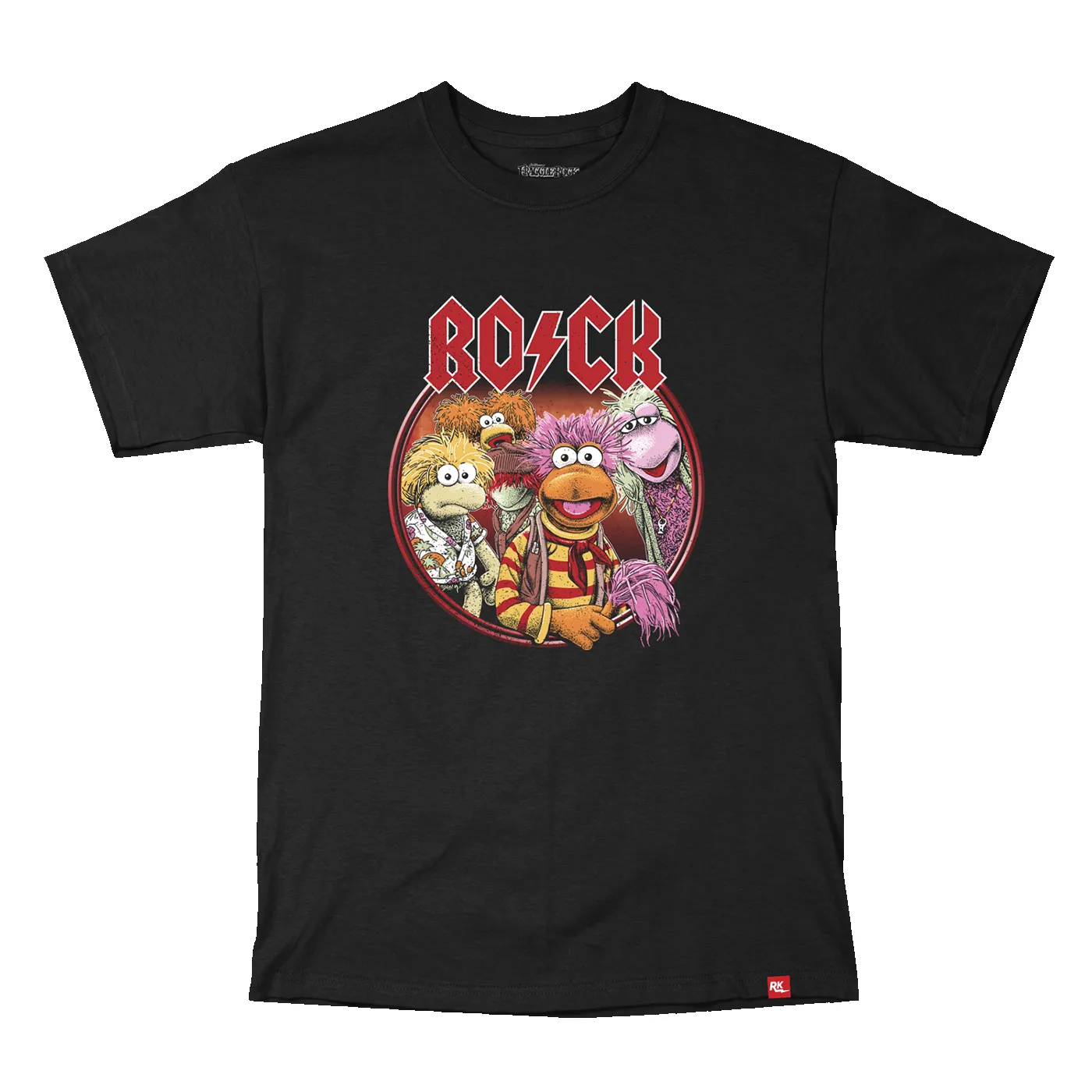 Fraggle Rock Band Tour T-Shirt - Black sold by RetroKid product image thumbnail 4
