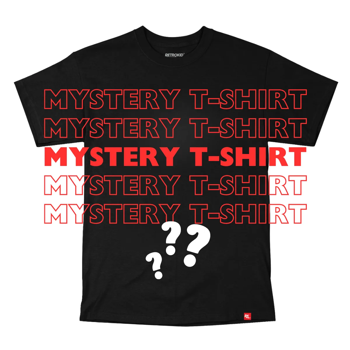 » Retrokid Originals Mystery T-Shirt - Black (100% off) sold by RetroKid product image thumbnail 3