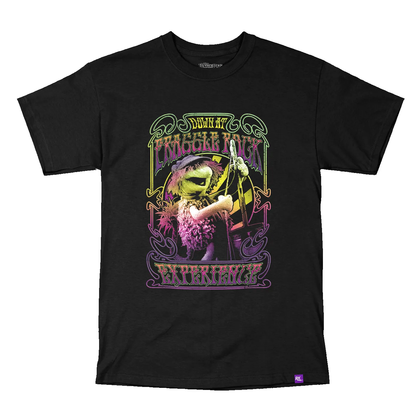 Fraggle Rock Experience T-Shirt - Black sold by RetroKid