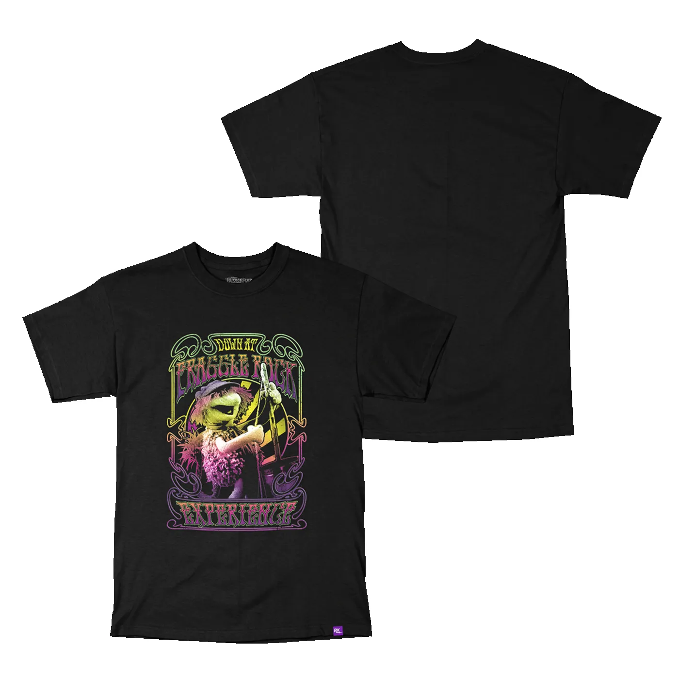 Fraggle Rock Experience T-Shirt - Black sold by RetroKid product image thumbnail 3