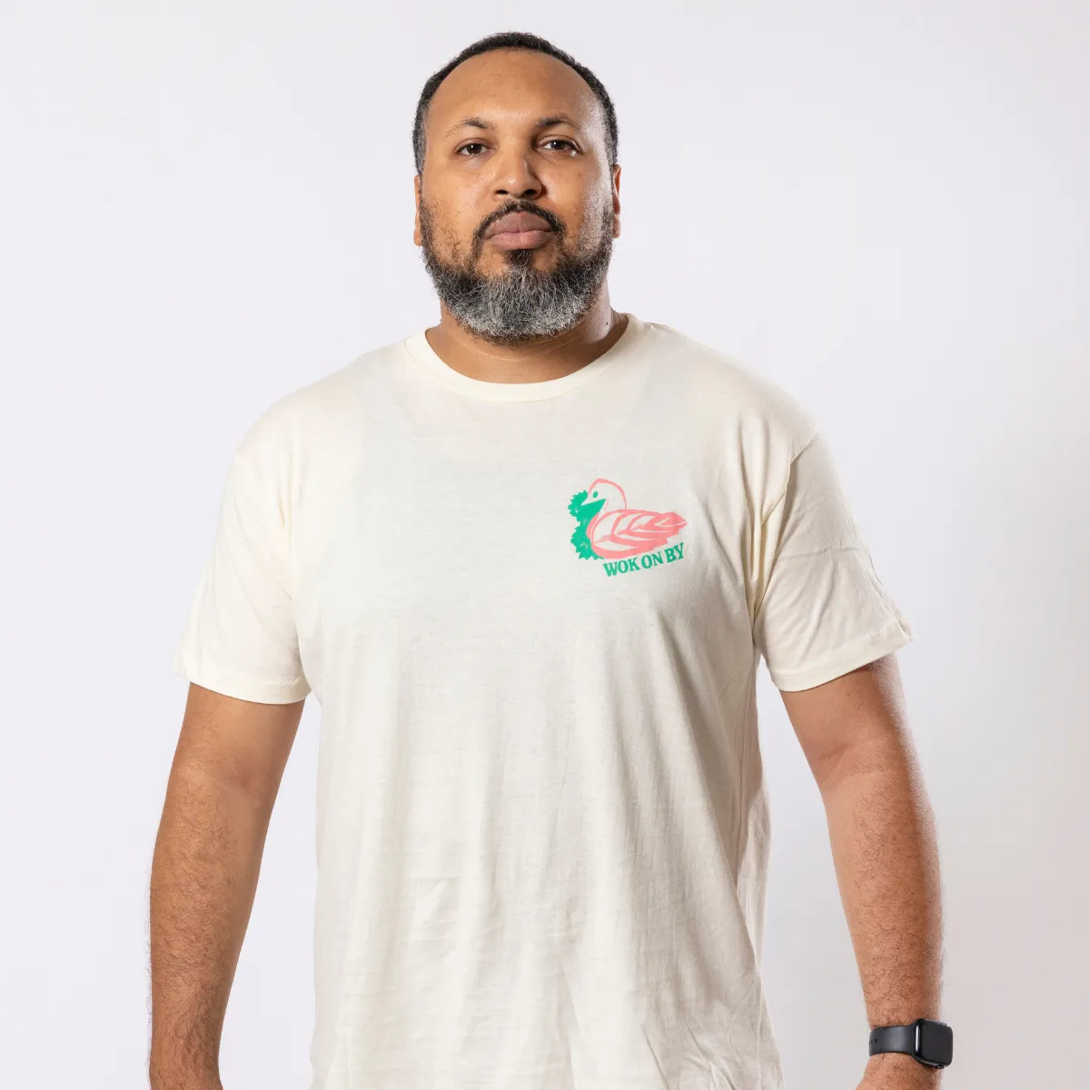 Wok With Yan Wok On By T-Shirt - Ivory sold by RetroKid product image thumbnail 5