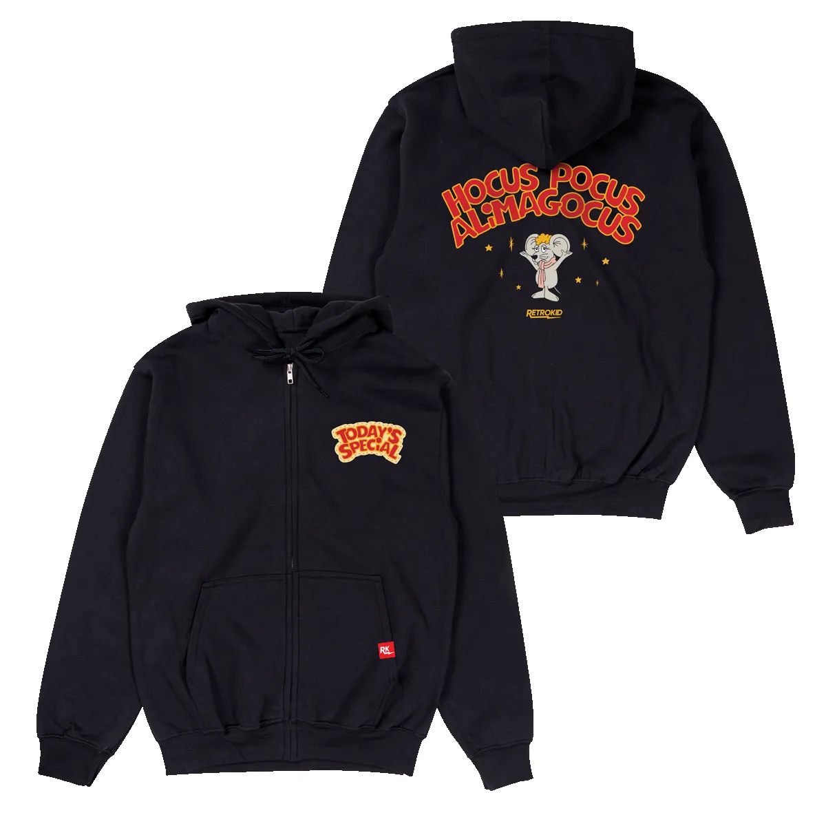 TVO Today's Special Hocus Pocus Full-Zip Hoodie - Black sold by RetroKid product image thumbnail 2