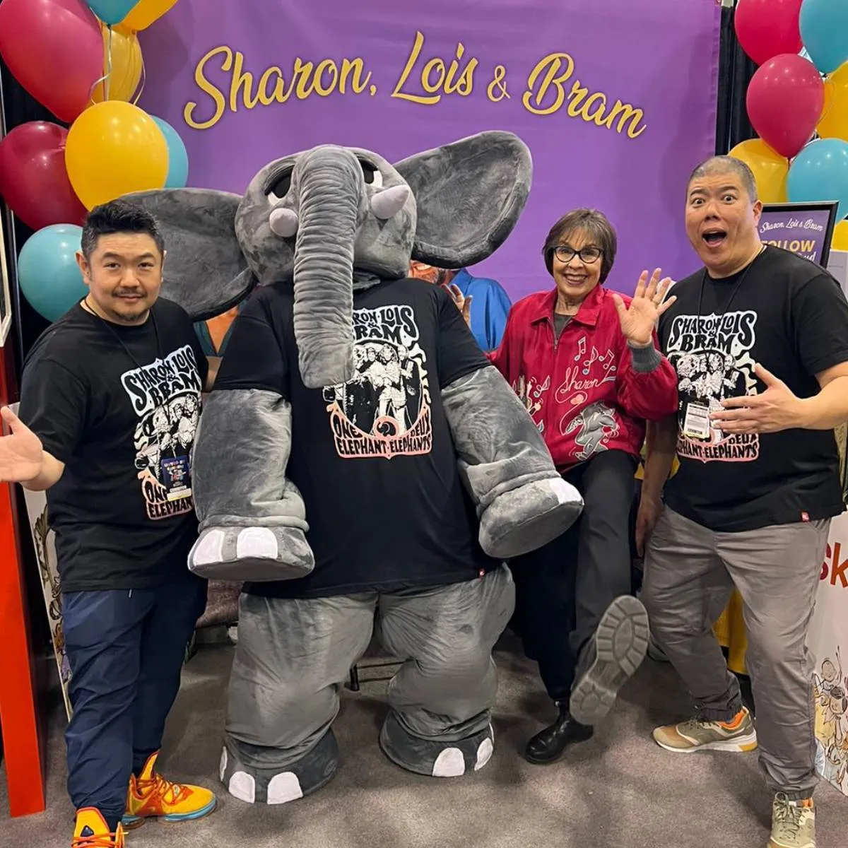 Sharon, Lois & Bram Tour T-Shirt - Black sold by RetroKid product image thumbnail 2