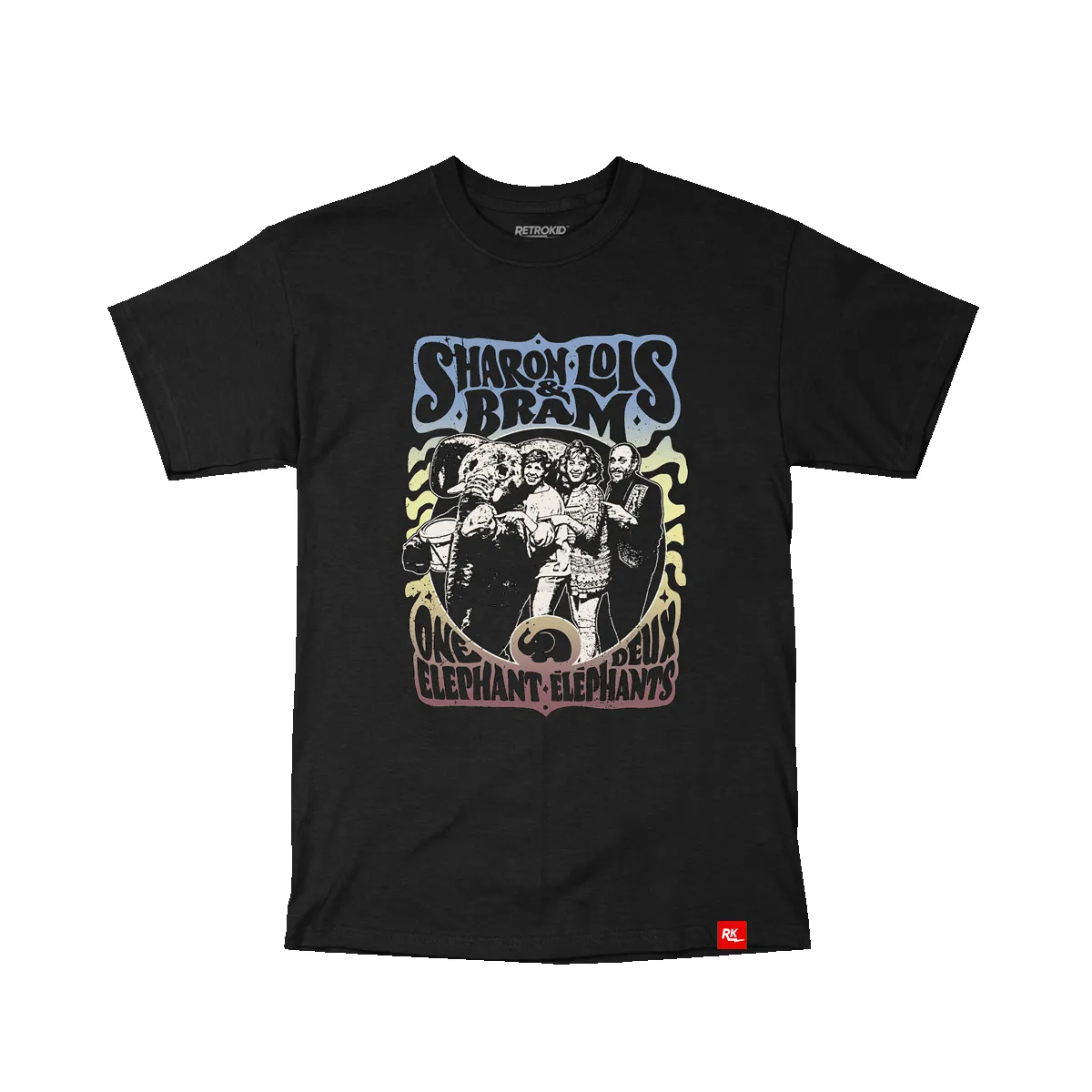 Sharon, Lois & Bram Tour T-Shirt - Black sold by RetroKid product image thumbnail 3