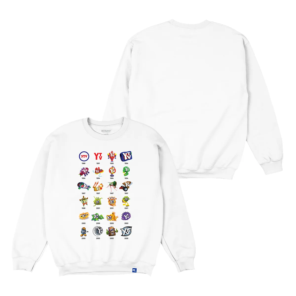 YTV 35 Years of Weird Crew - White sold by RetroKid product image thumbnail 2