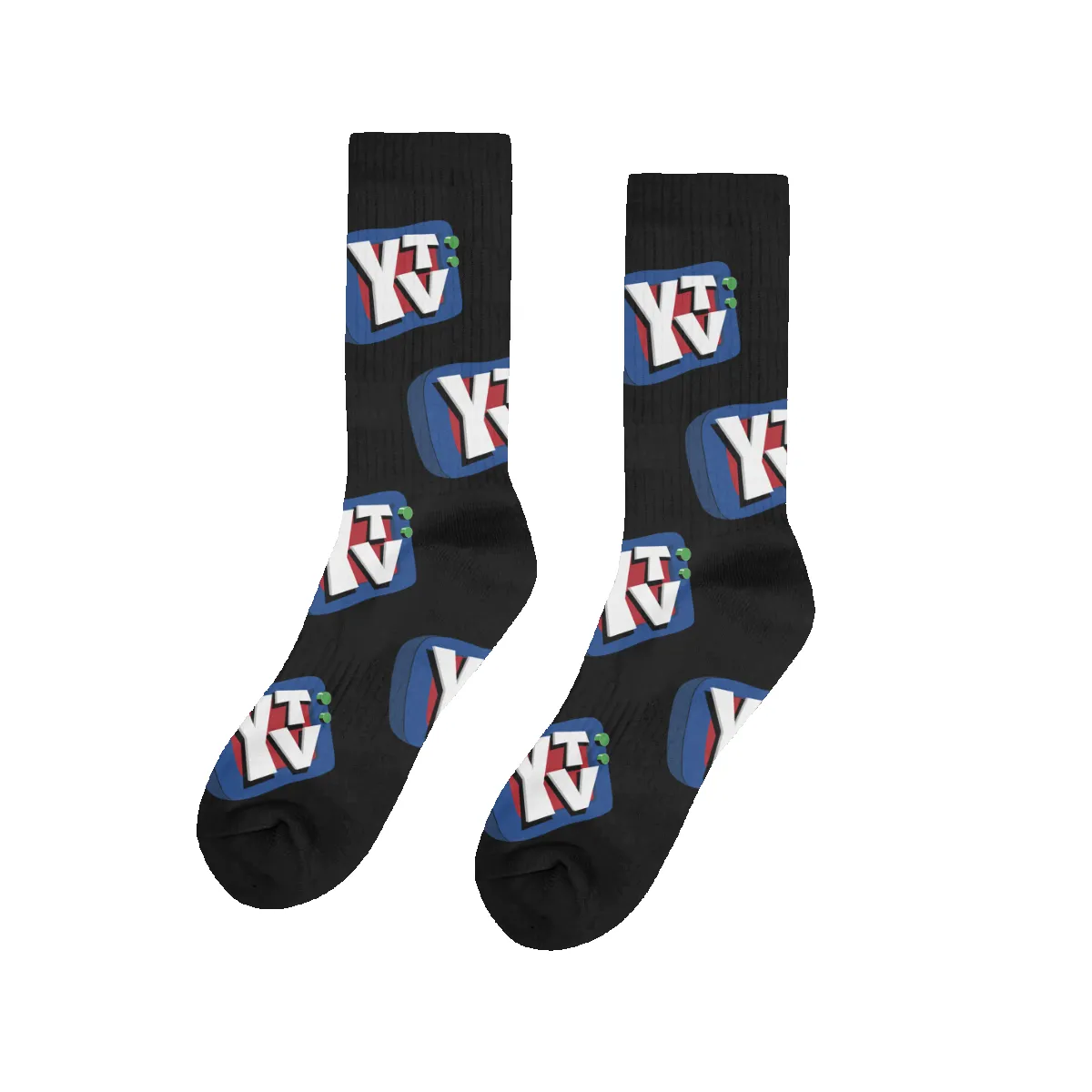 YTV Classic Crew Socks - Black sold by RetroKid