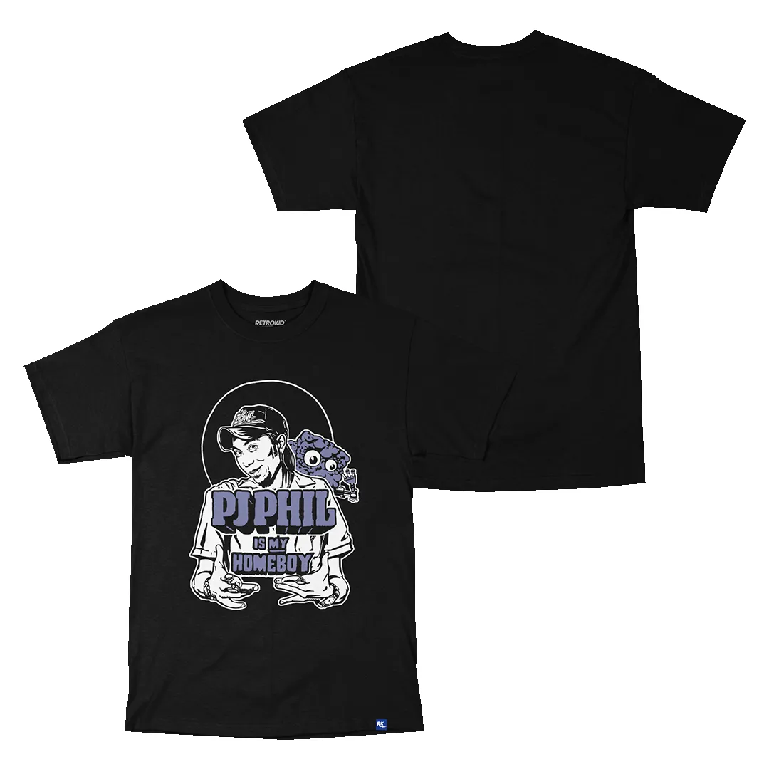 YTV PJ Phil T-Shirt - Black sold by RetroKid product image thumbnail 2