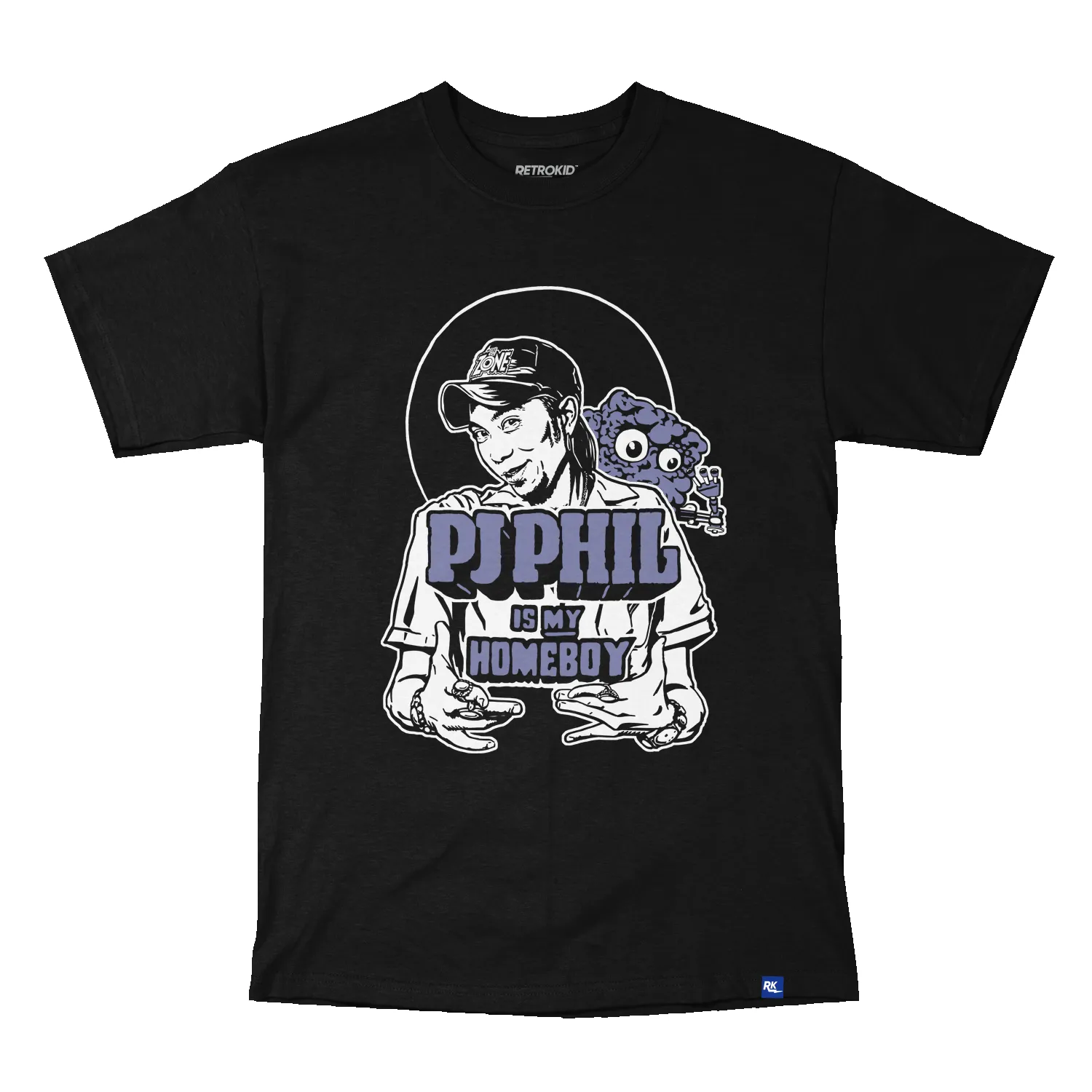 YTV PJ Phil T-Shirt - Black sold by RetroKid