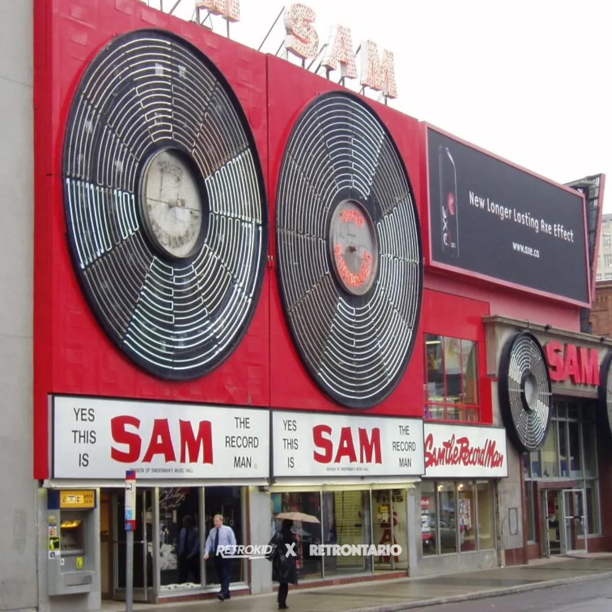 Retrontario Sam The Record Man Hoodie - Red sold by RetroKid product image thumbnail 4