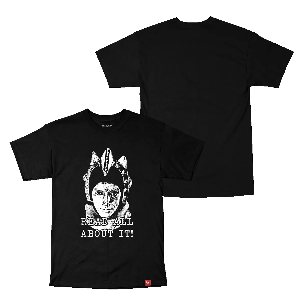 TVO Read All About It T-Shirt - Black sold by RetroKid product image thumbnail 2