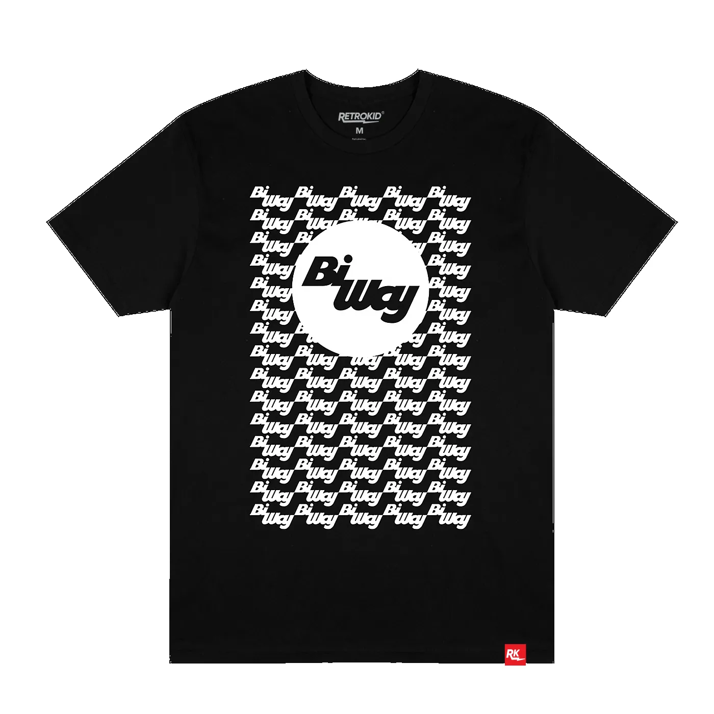 Retrontario BiWay T-Shirt - Black sold by RetroKid