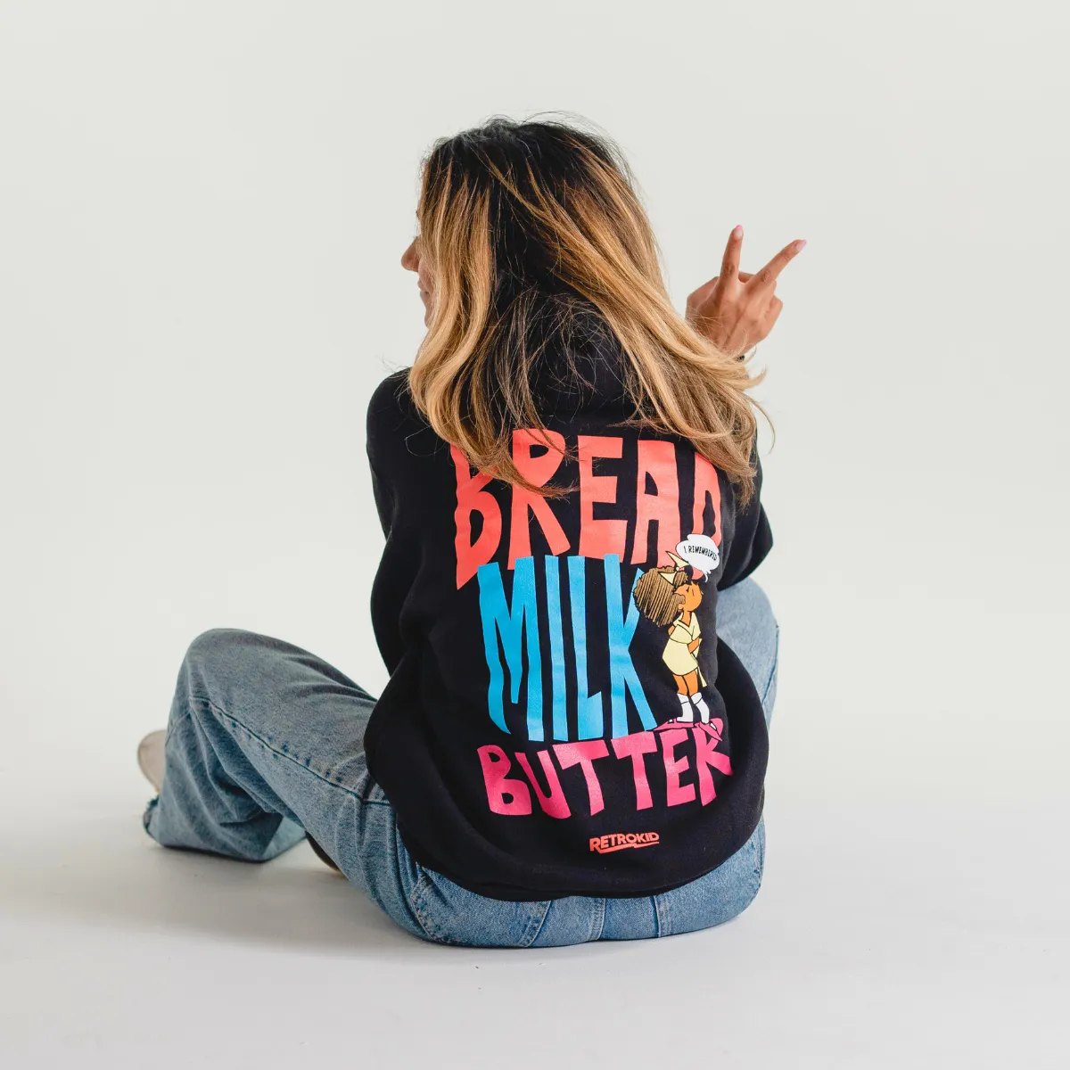 Sesame Street I Remember Hoodie - Black sold by RetroKid product image thumbnail 3