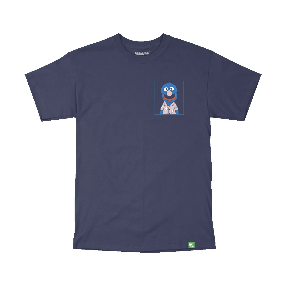 Sesame Street Grover Life T-Shirt - Navy sold by RetroKid product image thumbnail 4