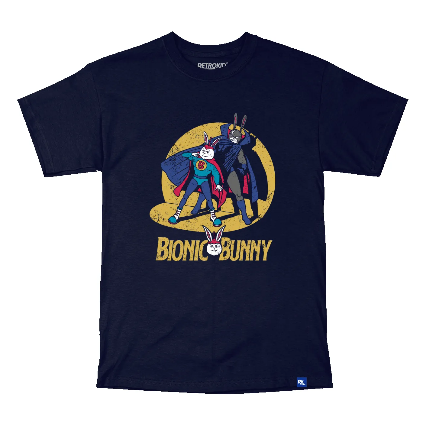 Arthur Bionic Bunny T-Shirt - Navy | Parallel