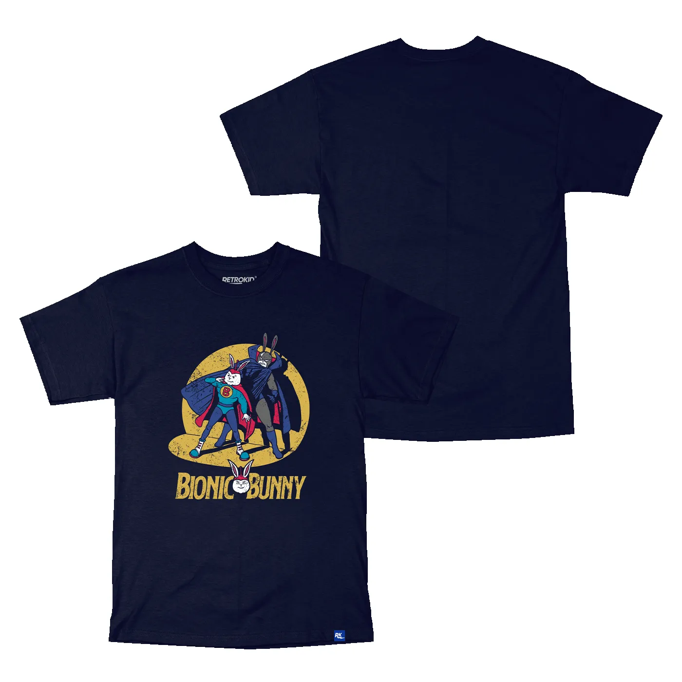 Arthur Bionic Bunny T-Shirt - Navy sold by RetroKid product image thumbnail 5