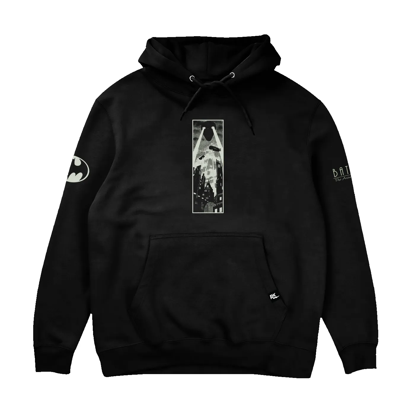 Batman The Animated Series Dark Hoodie - Black sold by RetroKid product image thumbnail 3